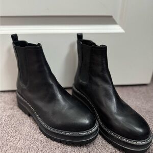 Marc Fischer Peddler Lug Sole Ankle Booties